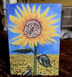 "Shine Your Light" greetings cards