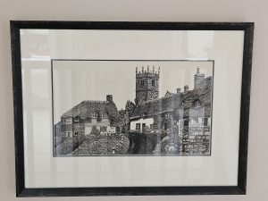 Dad's work in 1981 and mine as a 12-year old in 1981